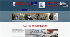 Desktop Screenshot of collinair.com